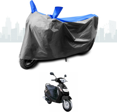 SEBONGO Two Wheeler Cover for Mahindra(Duro DZ, Blue)