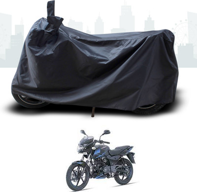 SEBONGO Two Wheeler Cover for Bajaj(Pulsar 150 DTS-i, Black)