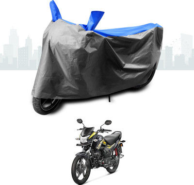 SEBONGO Two Wheeler Cover for Honda(CB Shine SP, Blue)