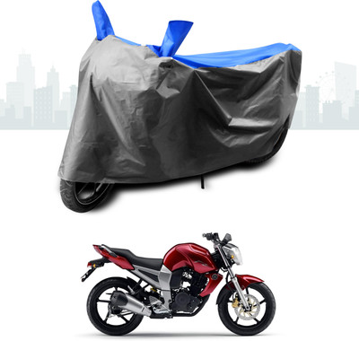 SEBONGO Two Wheeler Cover for Yamaha(FZ-S FI, Blue)