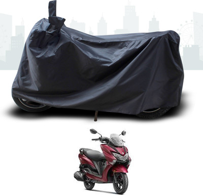 SEBONGO Two Wheeler Cover for Suzuki(Burgman Street, Black)