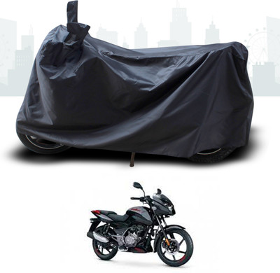 ANTHUB Two Wheeler Cover for Bajaj(Pulsar 125 Neon, Black)