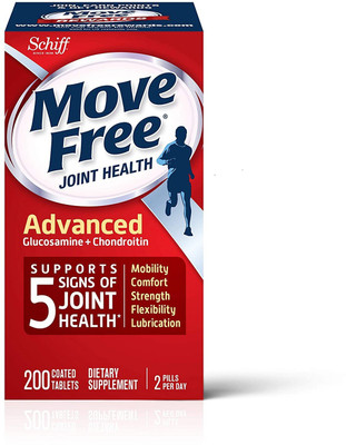 shiff Move Free Advanced Plus MSM and Vitamin D(200 Tablets)