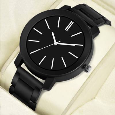 Black colour shop chain watch