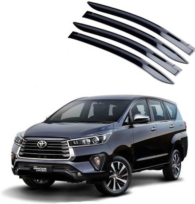 ASRAUTO For Non-convertibles Front, Rear Wind Deflector(Tinted Toyota Innova Crysta)