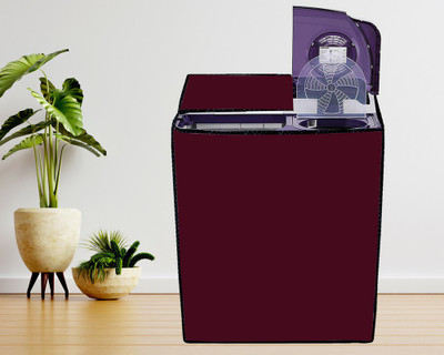 ALASKA ENTERPRSES Semi-Automatic Washing Machine  Cover(Width: 31 cm, Maroon)
