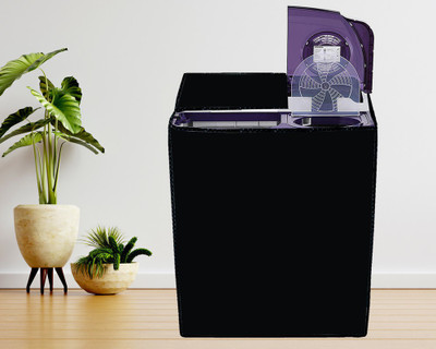 ALASKA ENTERPRSES Semi-Automatic Washing Machine  Cover(Width: 35 cm, Black)