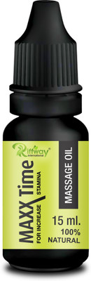 Riffway Max Time Men's Massage Oil For Increase Energy Stamina _Safe Ingredients(15 ml)