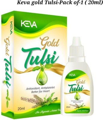KEVA Gold Tulsi Drop With Immunity Booster [1×20 ml=20 ml] ( Pack Of 1)