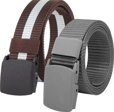 SunShopping Men Casual Multicolor Nylon Belt