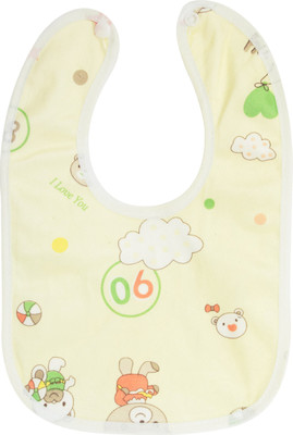 Neska Moda Fast Dry-Waterproof, Super Soft Fleece, Daily Use, Elegant and Stylish bibs(Yellow)