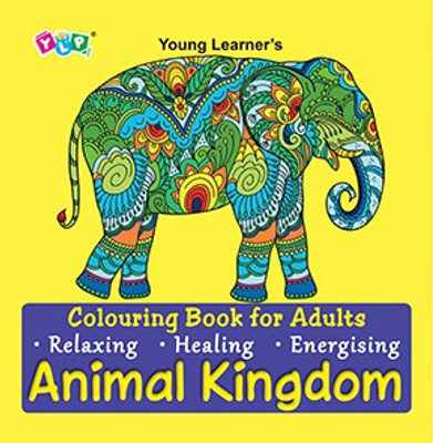Colouring Book for Adults (Animal Kingdom)(Paperback, Young Learner Editorial Team)