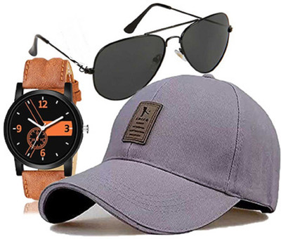 FLEXCY Sports/Regular Cap Cap(Pack of 3)