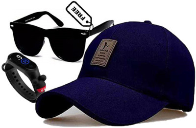 FLEXCY Sports/Regular Cap Cap(Pack of 3)