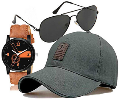 FLEXCY Sports/Regular Cap Cap(Pack of 3)