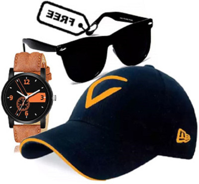 FLEXCY Sports/Regular Cap Cap(Pack of 3)