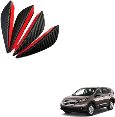 SEMAPHORE Plastic Car Bumper Guard(Black, Red, Pack of 4, Honda, CR-V)