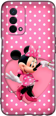 CLASSYPRINT Back Cover for Oppo A74 5G(Pink, Black)