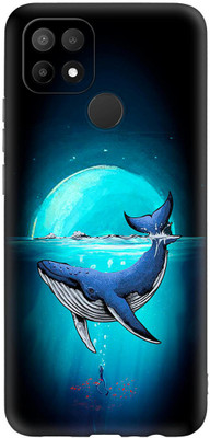CLASSYPRINT Back Cover for Oppo A15 / Oppo A15s(Blue, Black)