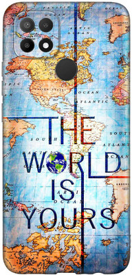 CLASSYPRINT Back Cover for Oppo A15(Multicolor)