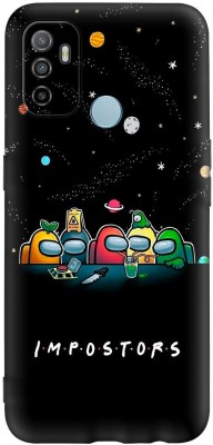 CLASSYPRINT Back Cover for Oppo A53 / Oppo A33 2020(Black)