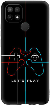 CLASSYPRINT Back Cover for Oppo A15 / Oppo A15s(Black)