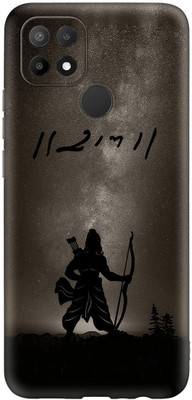 CLASSYPRINT Back Cover for Oppo A15 / Oppo A15s(Grey, Black)