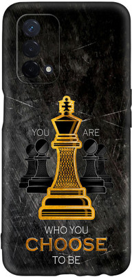 CLASSYPRINT Back Cover for Oppo A74 5G(Black, Yellow)