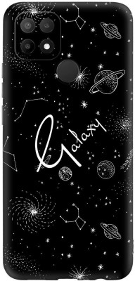 CLASSYPRINT Back Cover for Oppo A15(Black, White)