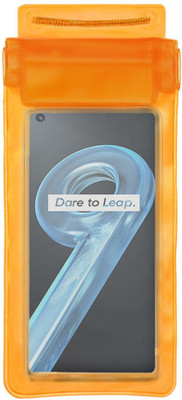 ACM Pouch for Realme 9i(Orange, Waterproof, Silicon, Pack of: 1)