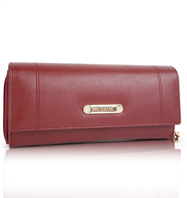 WILDAUK Casual Maroon  Clutch