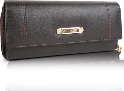 WILDAUK Casual Brown  Clutch