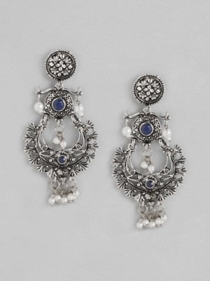 ANOUK Oxidised Chandbalis Alloy Drops & Danglers