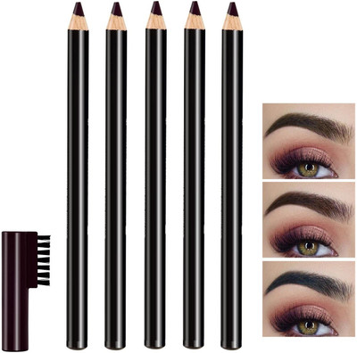 JANOST PERFECT MATTE WATERPROOF MATTE EYEBROW PENCIL(BLACK)
