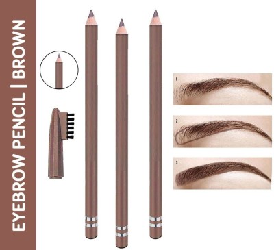 LILLYAMOR Waterproof Precision Eyebrow Pencil - Dark Brown,(DARK BROWN)