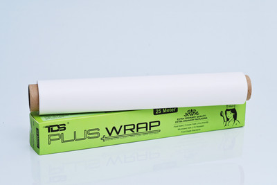TDS PLUS WRAP 25 Meter Organic Food Wrapping Butter Paper Roll Pack 1 (New Pack) Parchment Paper(25 m)
