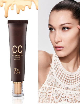 tanvi27 CC Face Miracle Cream Water Proof Foundation(IVORY, 45 ml)