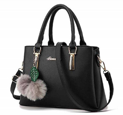 SK TRADERS Women Black Hand-held Bag