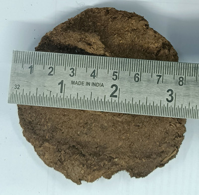 Corofitam Cow dung cake/Holy Cow Dung Cake for havan Hand Made Desi Gau ke kande 20 picees(1 kg)