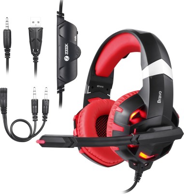 Zoook Bravo Wired Gaming Headset(Black, On the Ear)