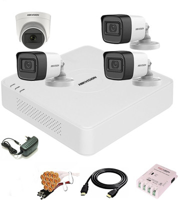 HIKVISION 1080P TURBO HD AUDIO CAMERA,DS-2CE16dOT-ITPFS,DS-2CE76dOT-ITPFS,COMBO-AU-352 Security Camera(4 Channel)