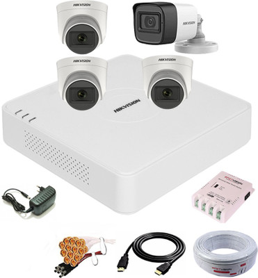 HIKVISION 1080P TURBO HD AUDIO CAMERA,DS-2CE16dOT-ITPFS,DS-2CE76dOT-ITPFS,COMBO-AU-332 Security Camera(4 Channel)