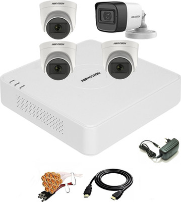 HIKVISION 1080P TURBO HD AUDIO CAMERA,DS-2CE16dOT-ITPFS,DS-2CE76dOT-ITPFS,COMBO-AU-374 Security Camera(4 Channel)