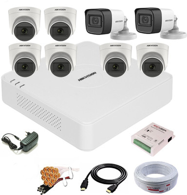 HIKVISION 1080P TURBO HD AUDIO CAMERA,DS-2CE16dOT-ITPFS,DS-2CE76dOT-ITPFS,COMBO-AU-342 Security Camera(8 Channel)
