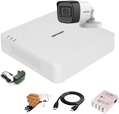 HIKVISION 1080P TURBO HD AUDIO CAMERA,DS-2CE16dOT-ITPFS,COMBO-AU-343 Security Camera(4 Channel)