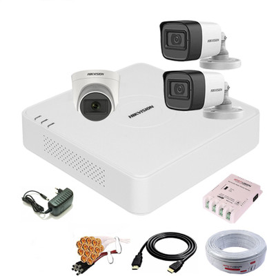 HIKVISION 1080P TURBO HD AUDIO CAMERA,DS-2CE16dOT-ITPFS,DS-2CE76dOT-ITPFS,COMBO-AU-329 Security Camera(4 Channel)