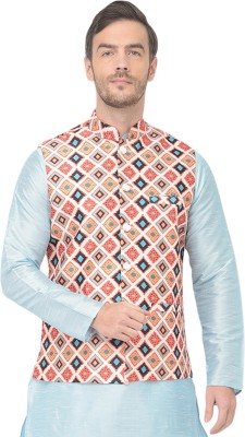 SG LEMAN Sleeveless Printed Men Jacket