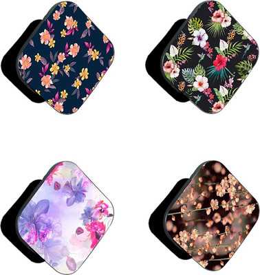 iCopertina Pack Of 4 Small Florals Mobile Holder