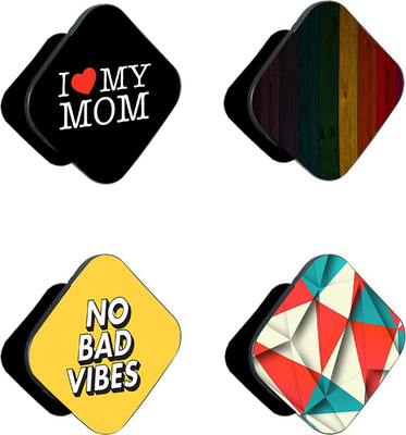 iCopertina Pack Of 4 I Love My Mom And Patterns Mobile Holder
