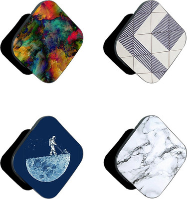 iCopertina Pack Of 4 Color Abstract Marble Pattern And Patterns Mobile Holder